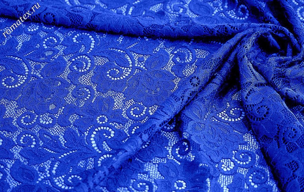 гипюр dl цвет васильковый гипюр dl цвет васильковый