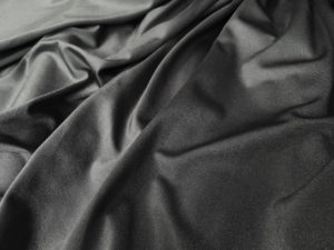 Ткань бифлекс темно серый